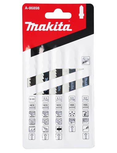 Set 5 lame per seghetto MAKITA