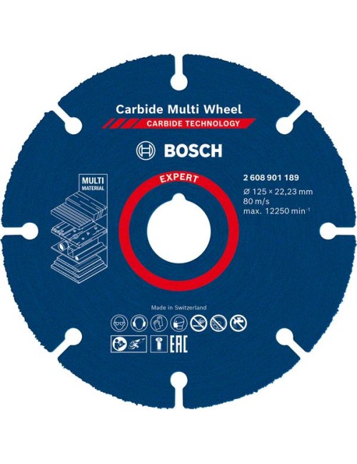 disco multimateriale Bosch D.125 mm